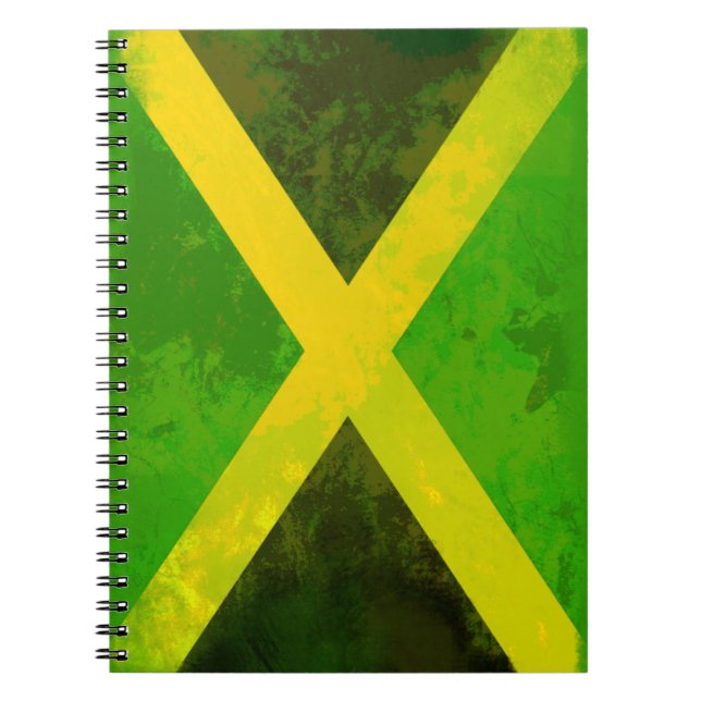 Carnet jamaica flag - reggaots roots (Devant)