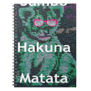 Carnet Jambo lionceau hakuna matata
