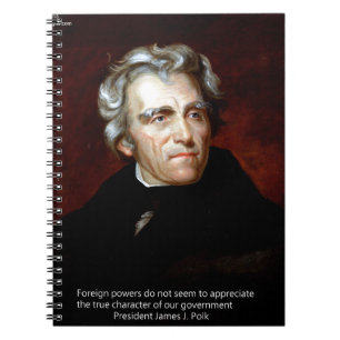 Carnet James K Polk Et Citation