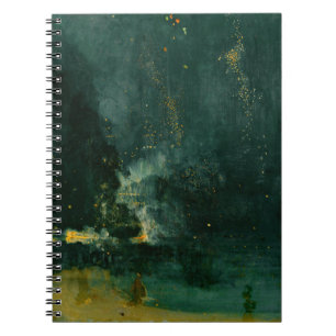 Carnet James Whistler - Nocturne en noir et or