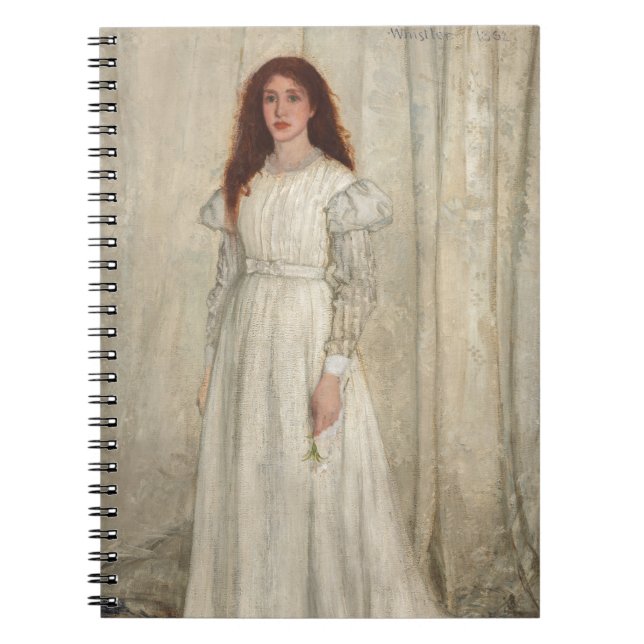 Carnet James Whistler - Symphonie en blanc no 1 (Devant)