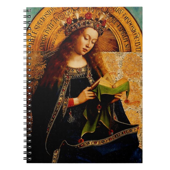 Carnet Jan van Eyck - Collection d'art fin de la Vierge M (Devant)