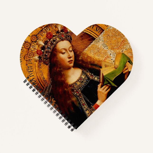 Carnet Jan van Eyck - Vierge Marie Collection d'art fin (Devant)