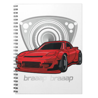 Carnet Japon Rotary Mazda RX7 BRAAP