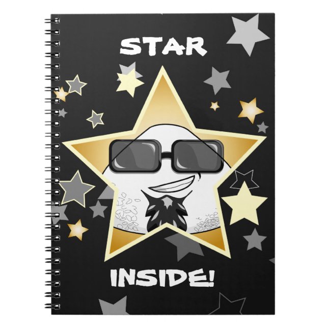 Carnet Japonais drôle Riceball (Devant)