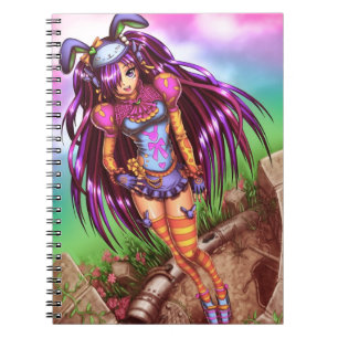 Carnet Japonaise Fashion Anime Girl