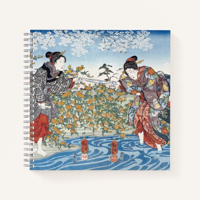 Carnet Japonaises par Ide Tama River (Devant)