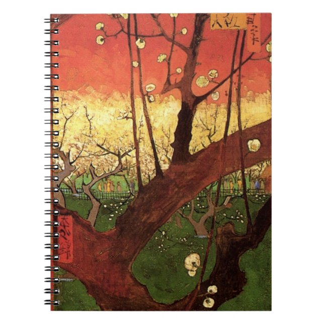 Carnet Japonisme : Arbre à prune fleuri par Vincent van G (Devant)
