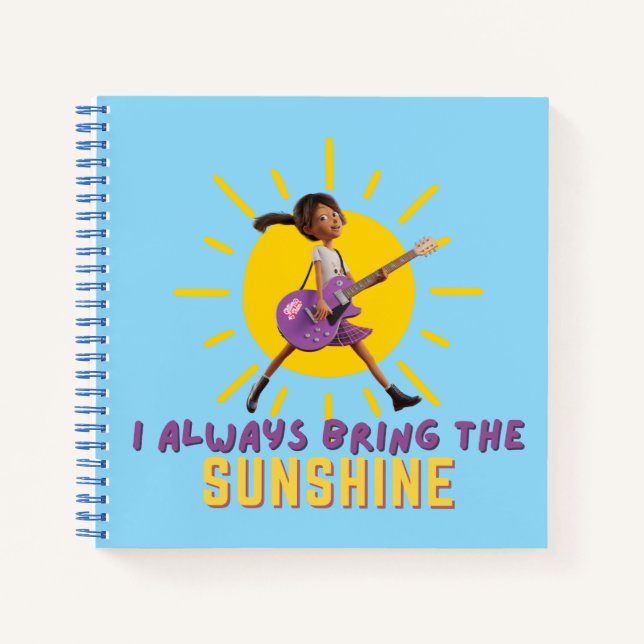 Carnet J'apporte toujours le soleil (Devant)