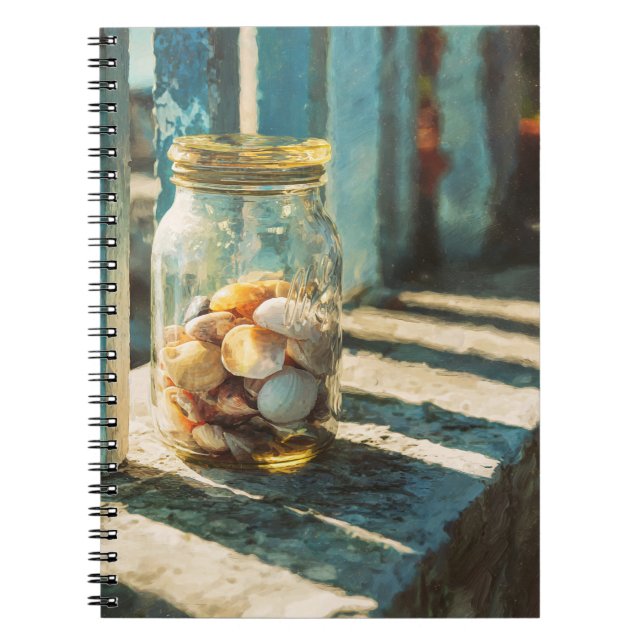 Carnet Jar de la Mémoire du bord de mer (Devant)