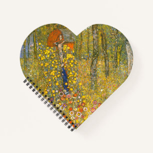 Carnet Jardin agricole Gustav Klimt avec Crucifix