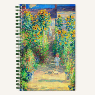 Carnet Jardin aux fleurs de Monet