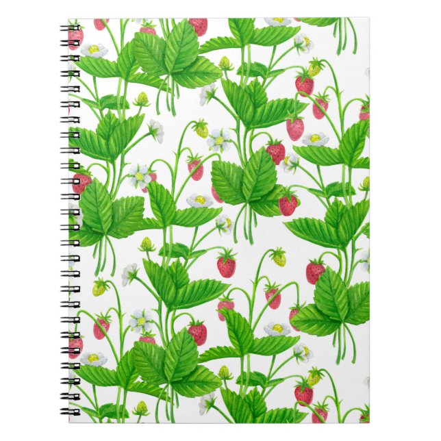 Carnet Jardin aux fraises (Devant)