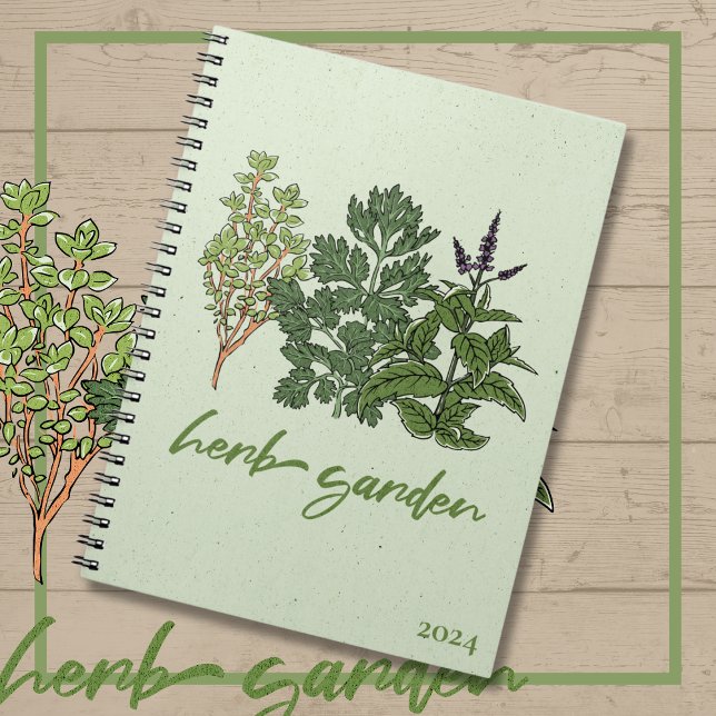 Carnet Jardin aux herbes (Herb Garden Notebook
)