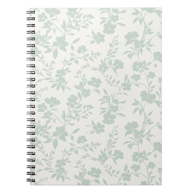 Carnet Jardin Botanique Mutes Sage - Neutre (Devant)