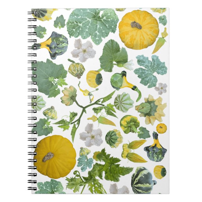 Carnet Jardin de courges  (Devant)