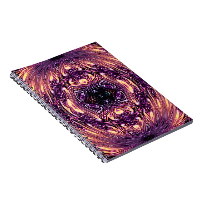 Carnet Jardin de Fleurs violettes à Soleil Doré (Côté Droit)