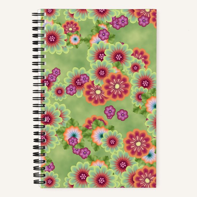 Carnet Jardin de jolies fleurs (Recto)