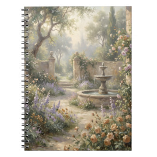Carnet Jardin de la fontaine tranquille