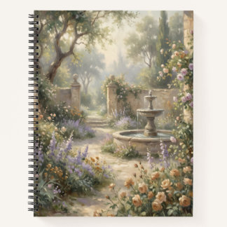 Carnet Jardin de la fontaine tranquille