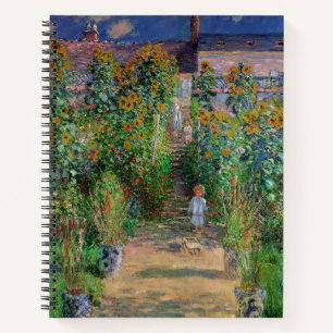 Carnet Jardin de Monet Vetheuil Impressionim Peinture de