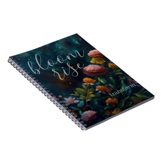 Carnet Jardin de Nuit Céleste Manifeste et Croît (Côté Droit)