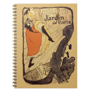 Carnet Jardin de Paris - Toulouse-Lautrec