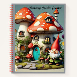 Carnet "Jardin de rêve fantasque"