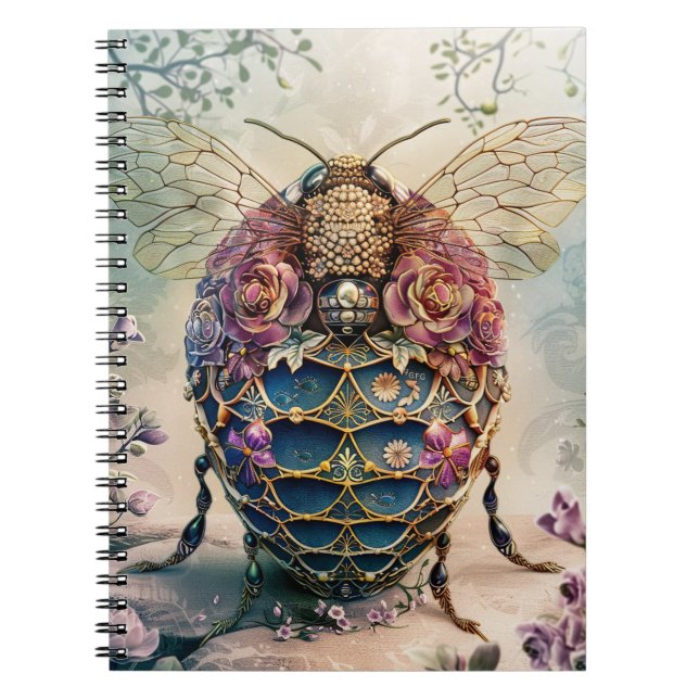 Carnet Jardin de Rêves Enchanté aux Abeilles (4) (Devant)