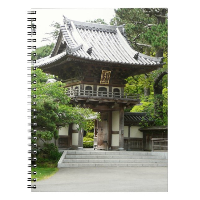 Carnet Jardin de thé japonais à San Francisco (Devant)