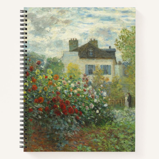 Carnet Jardin des artistes de Monet dans Peinture d'Argen (Devant)