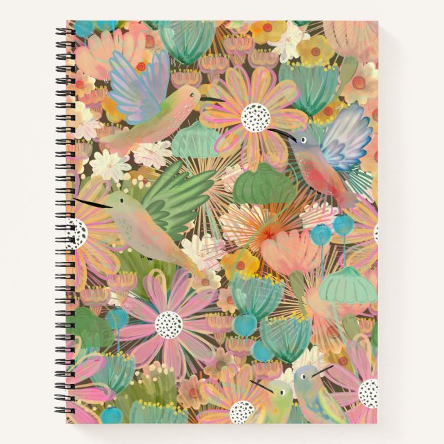 Carnet Jardin des colibris (Devant)