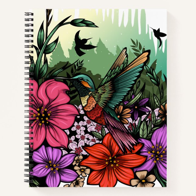 Carnet Jardin des colibris (Devant)