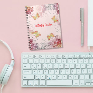 Carnet Jardin des papillons