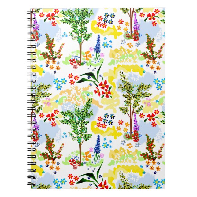 Carnet Jardin d'été (Devant)