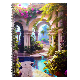 Carnet Jardin du Temple d'Atlantis