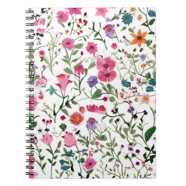 Carnet Jardin Fleur sauvage d'été (Devant)