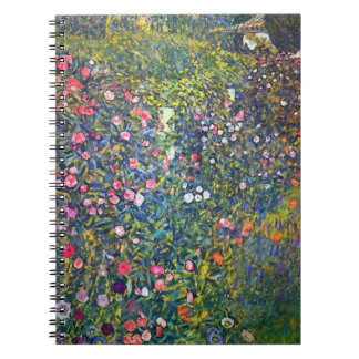 Carnet Jardin italien Gustav Klimt