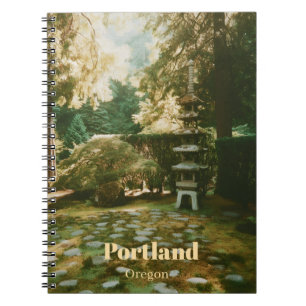 Carnet Jardin Japonais, Portland, Oregon Souvenir