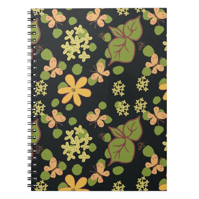 Carnet jardin nocturne (Devant)