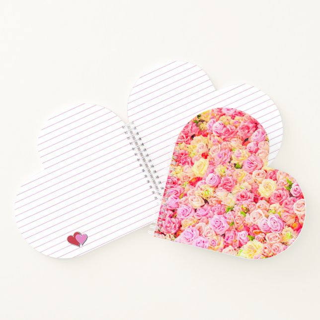 Carnet Jardin rose (Intérieur)