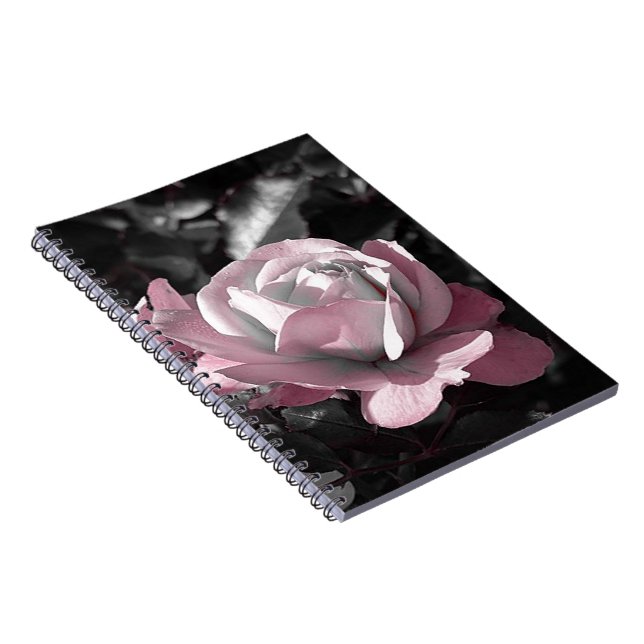 Carnet Jardin rose rose (Côté Droit)