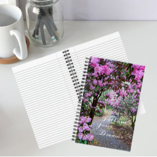 Carnet Jardin Suivez Vos Rêves chemin floral