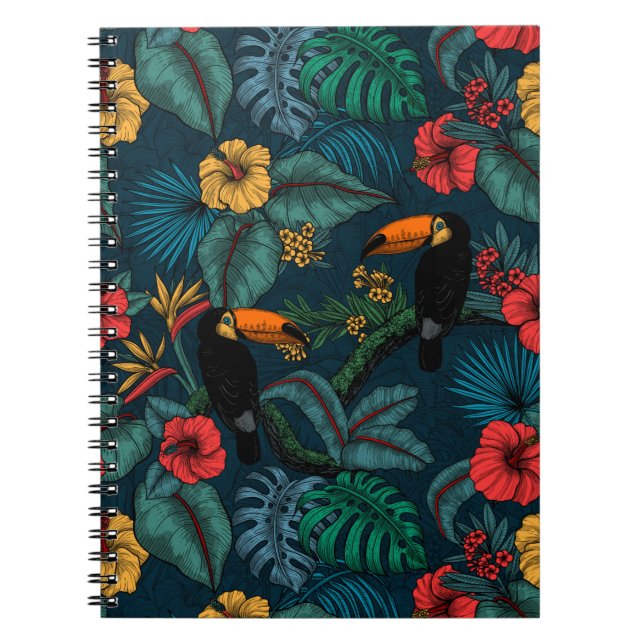 Carnet Jardin toucan 2 (Devant)