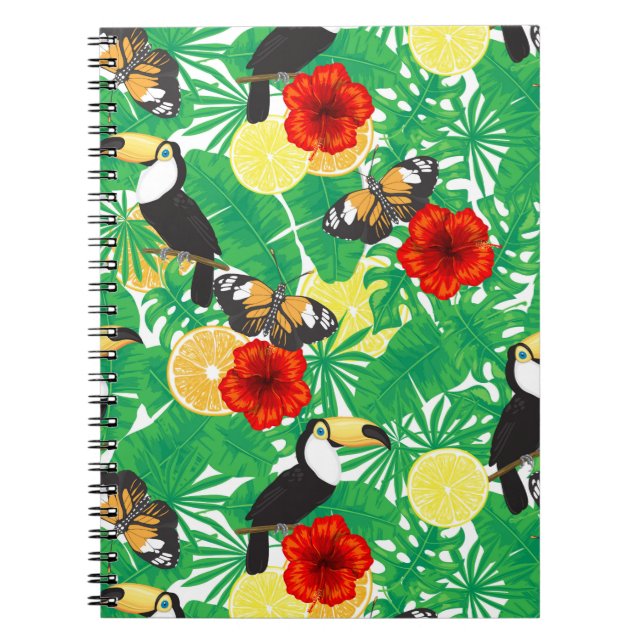 Carnet Jardin tropical (Devant)