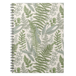 Carnet Jardin vert fleuri