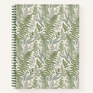 Carnet Jardin vert fleuri