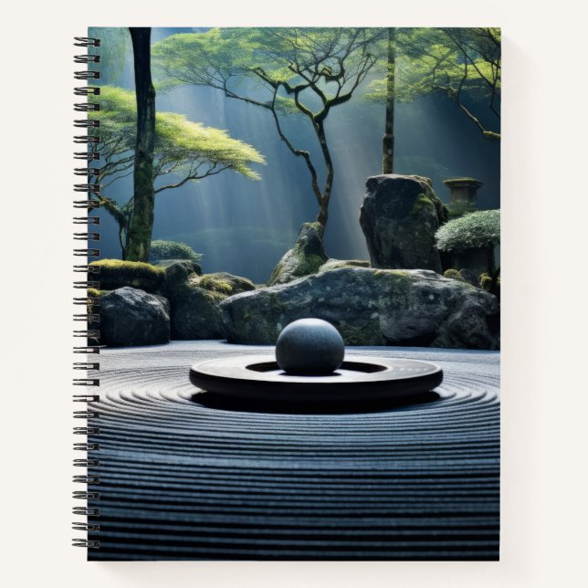Carnet Jardin zen Nature paisible (Devant)