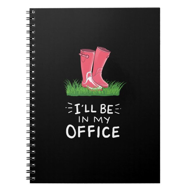 Carnet Jardinage - Bottes de jardin (Devant)