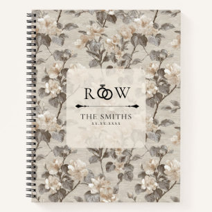 Carnet Jardinières Luxueuses de Gardenias Éclat Mariage É